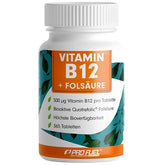 ProFuel - Vitamin B12 + Folic Acid - 365 Tablets